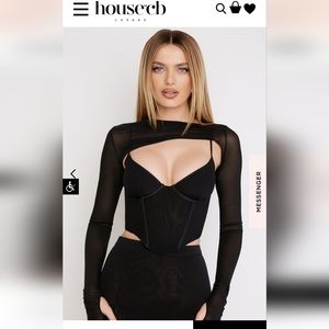 NEW House of CB Isabel top medium regular cup